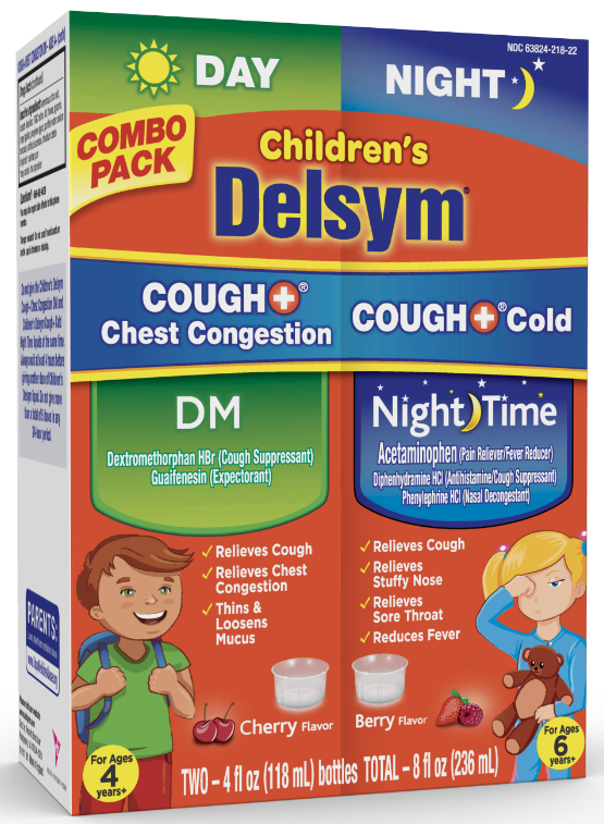 DELSYM® Children's Cough+® Cold Night Time Liquid - Berry